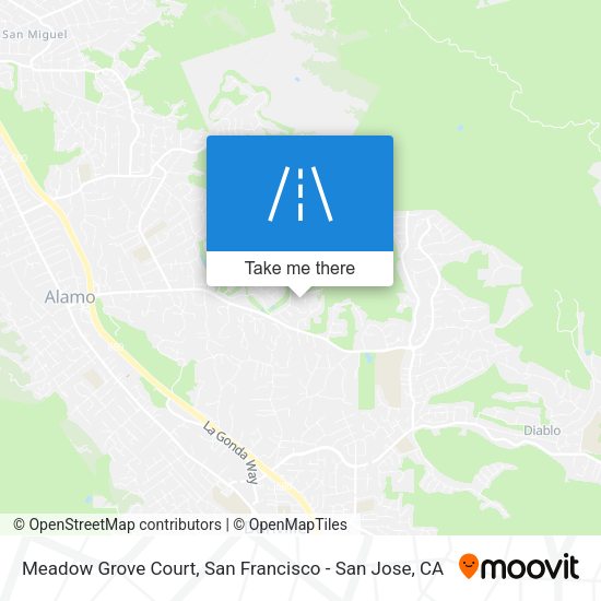 Meadow Grove Court map