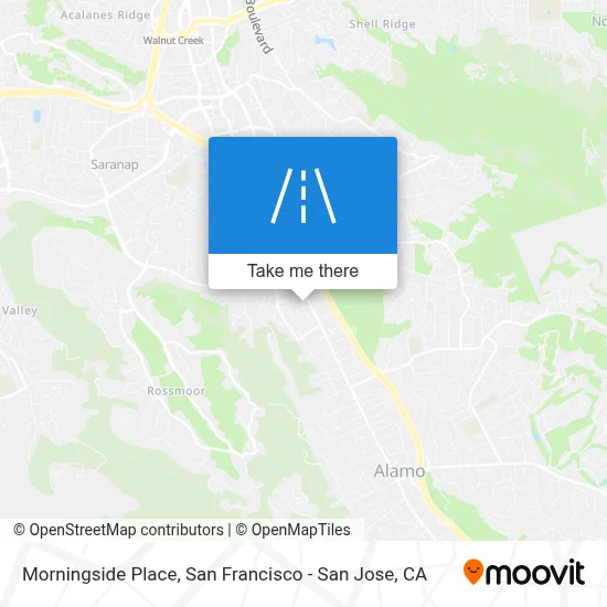 Morningside Place map