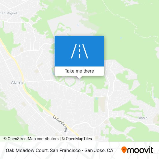 Mapa de Oak Meadow Court