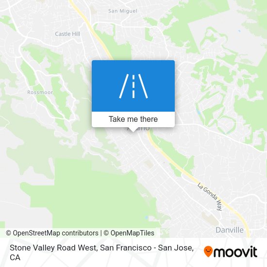Stone Valley Road West map