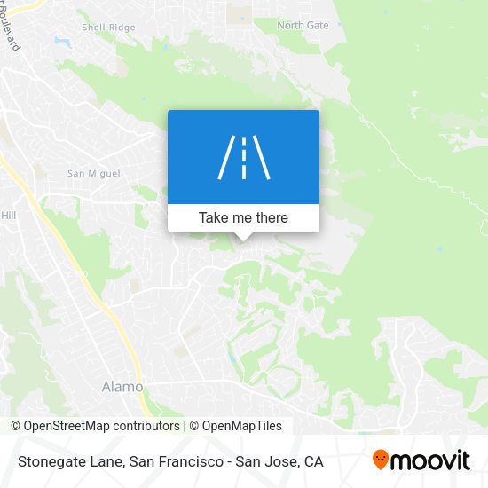 Stonegate Lane map