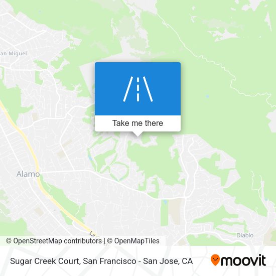 Sugar Creek Court map