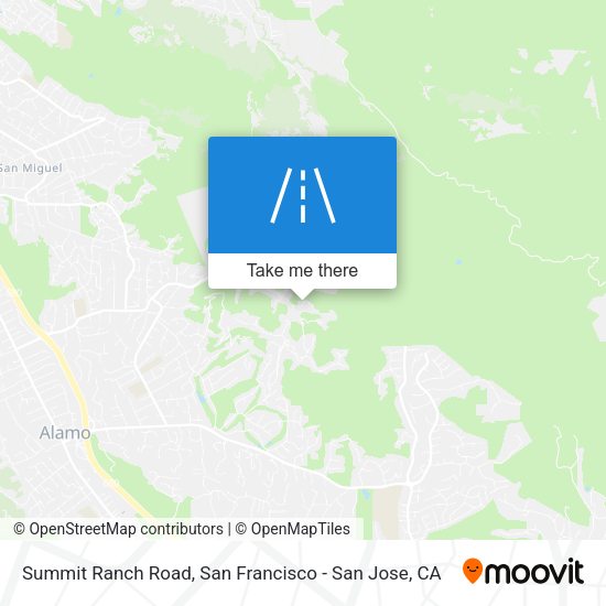 Summit Ranch Road map