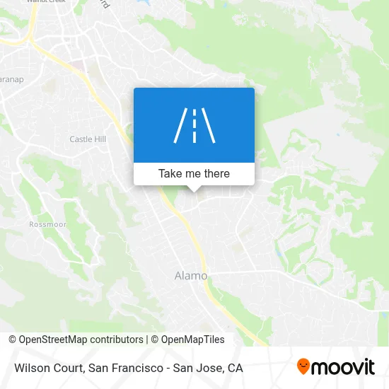Wilson Court map