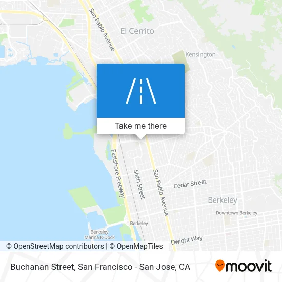 Buchanan Street map