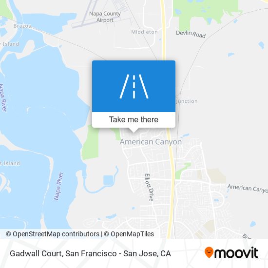 Gadwall Court map