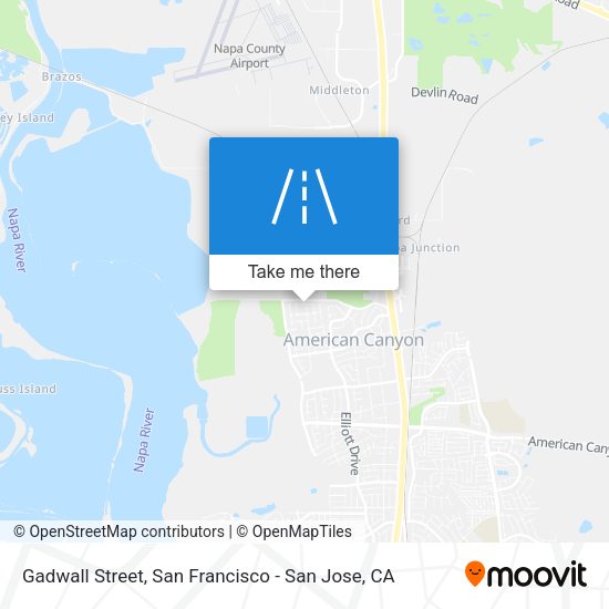 Mapa de Gadwall Street