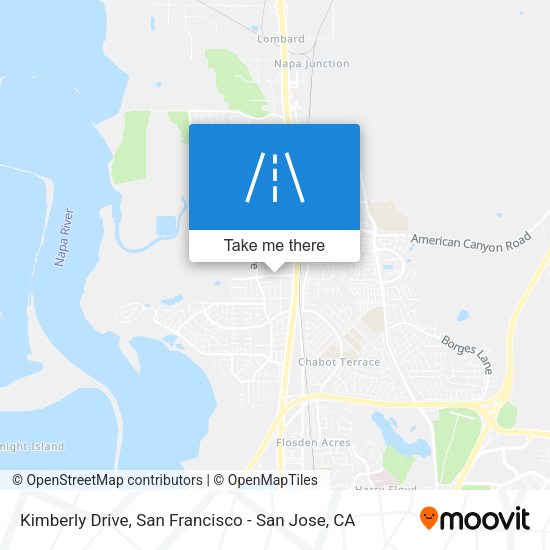 Kimberly Drive map