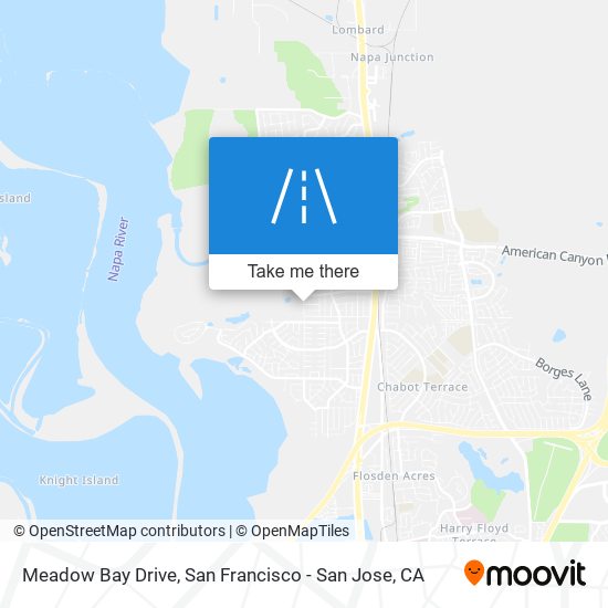 Meadow Bay Drive map