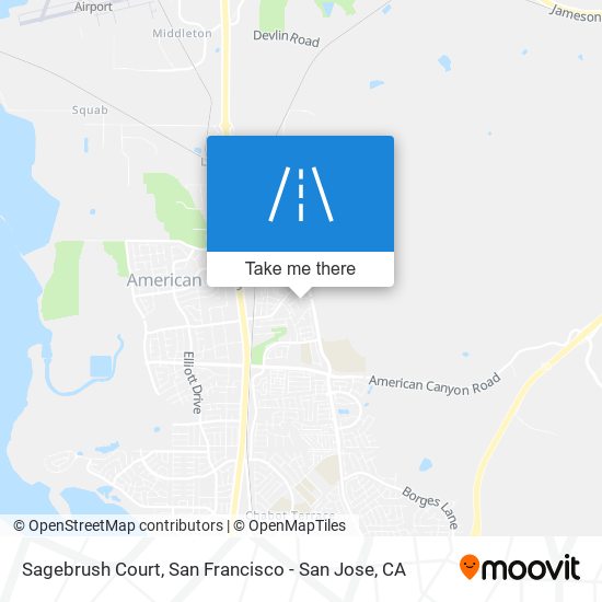 Sagebrush Court map