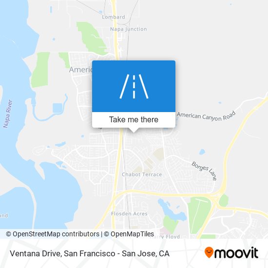 Ventana Drive map