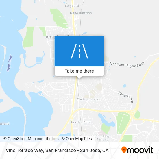 Vine Terrace Way map