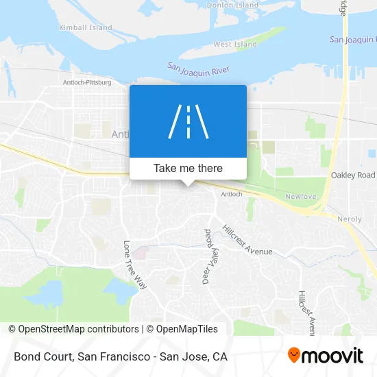 Bond Court map