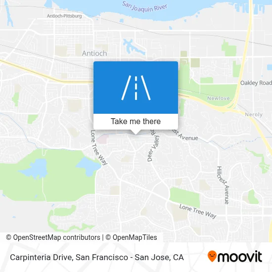 Carpinteria Drive map