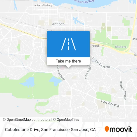 Cobblestone Drive map