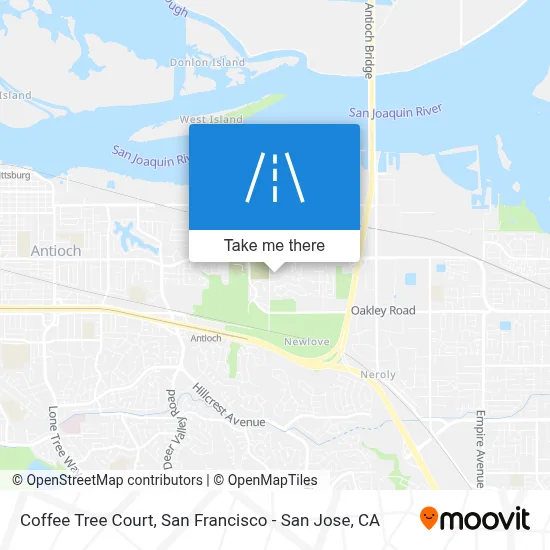 Coffee Tree Court map
