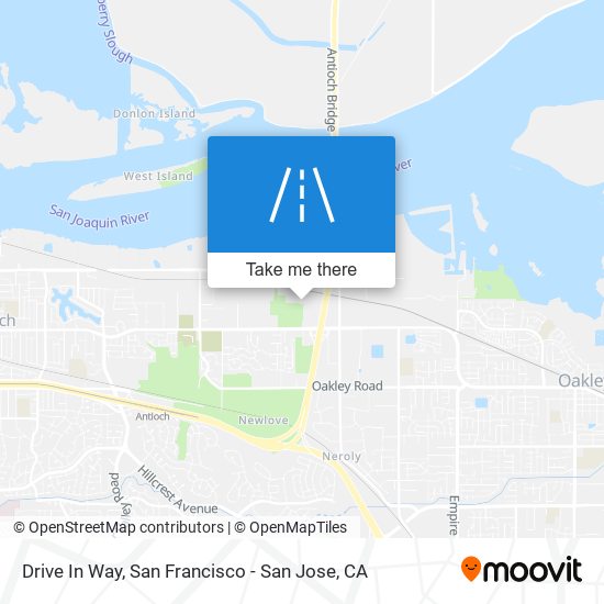 Drive In Way map