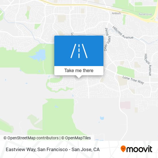 Eastview Way map