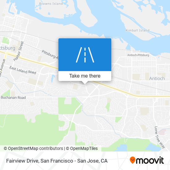 Fairview Drive map