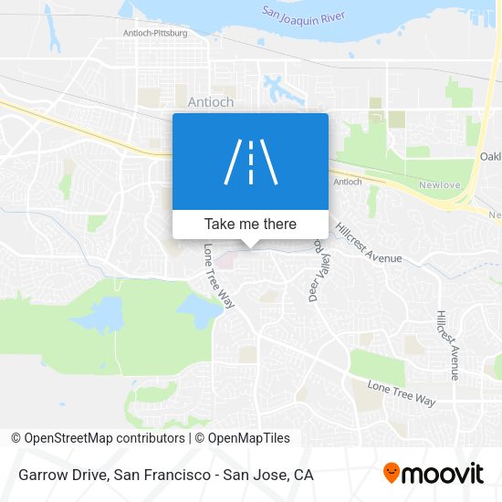 Mapa de Garrow Drive