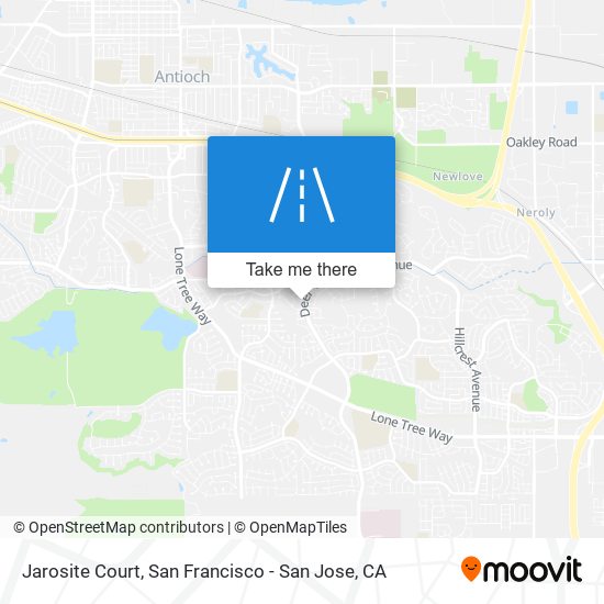 Jarosite Court map