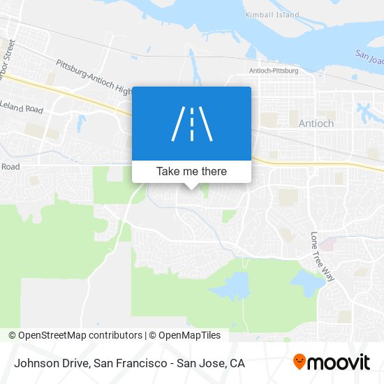 Mapa de Johnson Drive