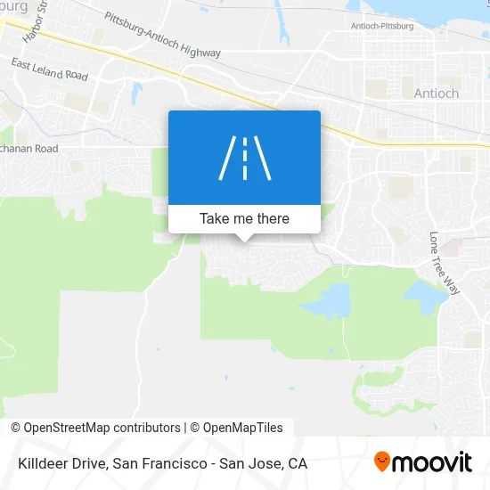 Killdeer Drive map