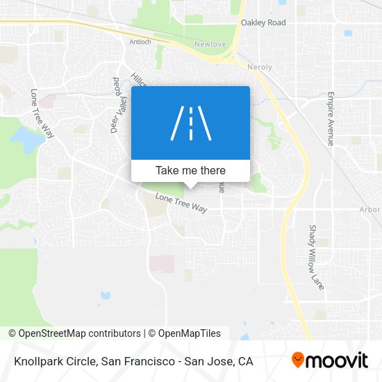 Mapa de Knollpark Circle