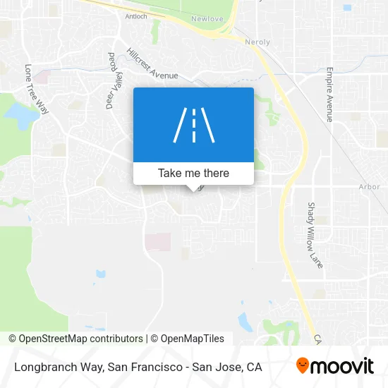 Mapa de Longbranch Way