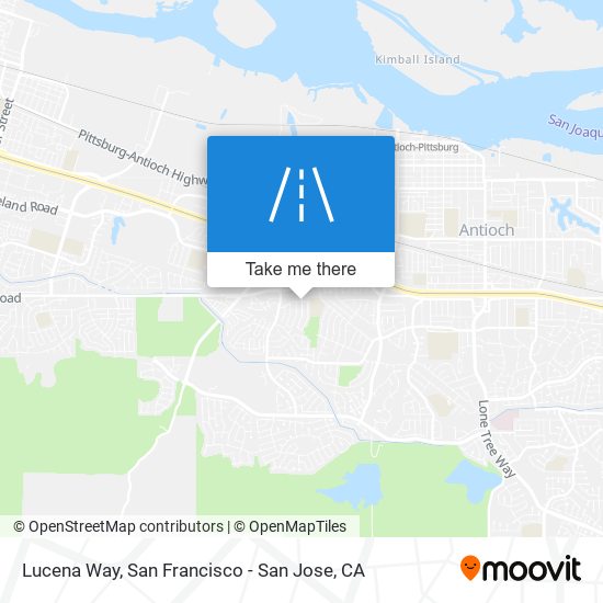 Lucena Way map