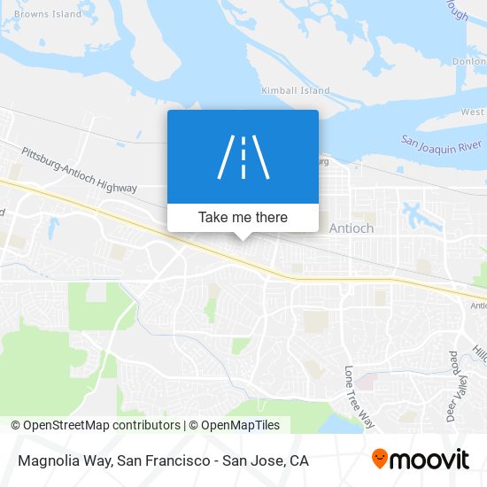 Mapa de Magnolia Way