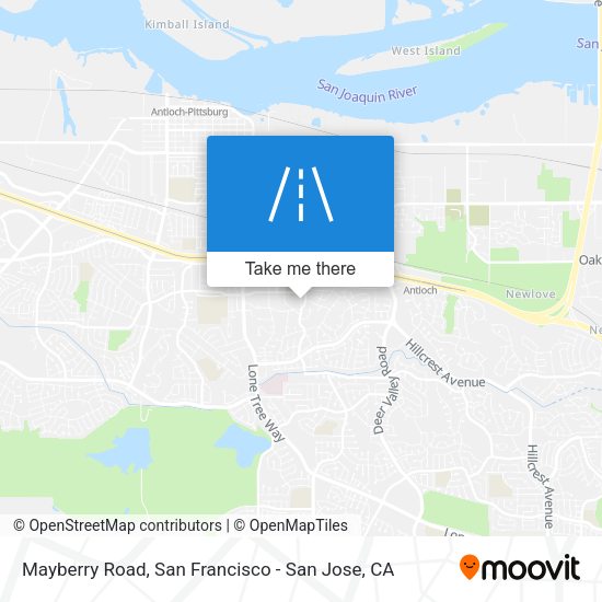 Mapa de Mayberry Road