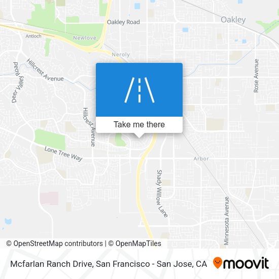 Mcfarlan Ranch Drive map