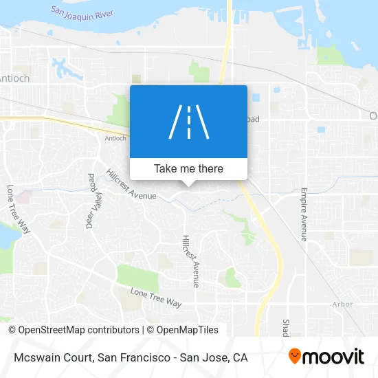 Mcswain Court map