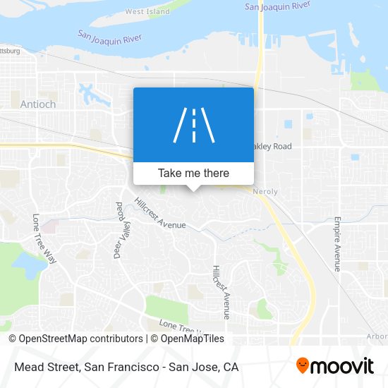 Mapa de Mead Street