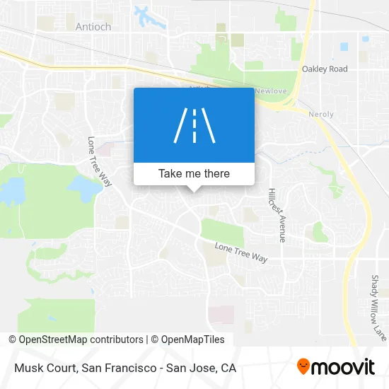 Musk Court map