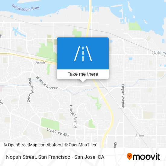 Nopah Street map