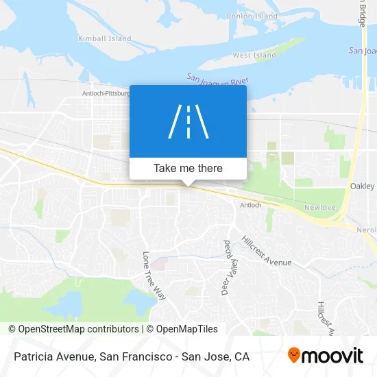 Patricia Avenue map