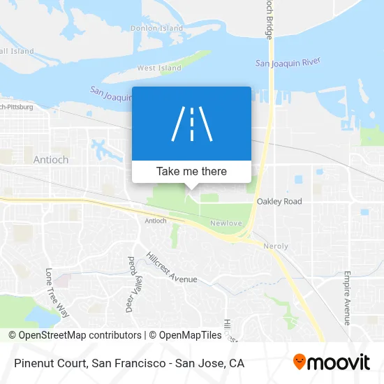 Pinenut Court map
