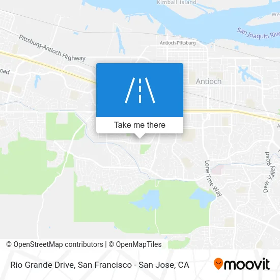 Rio Grande Drive map