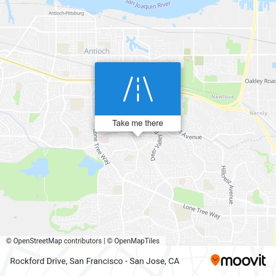 Mapa de Rockford Drive