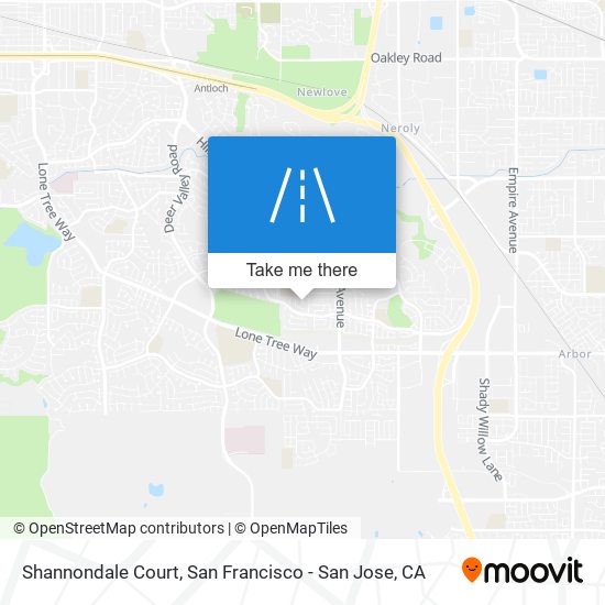 Shannondale Court map