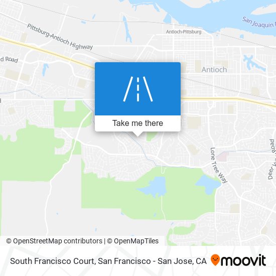 South Francisco Court map