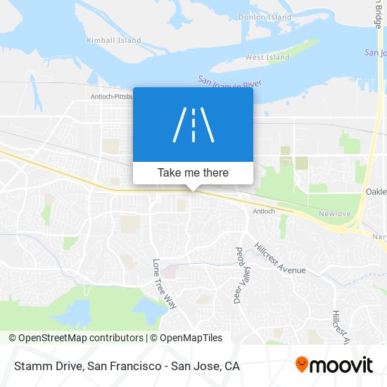 Stamm Drive map