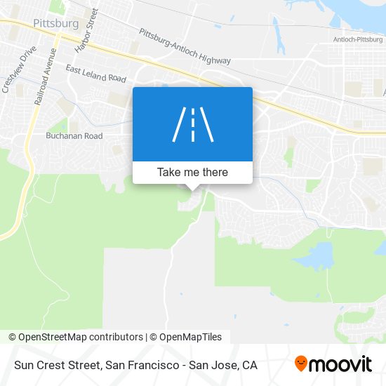 Mapa de Sun Crest Street