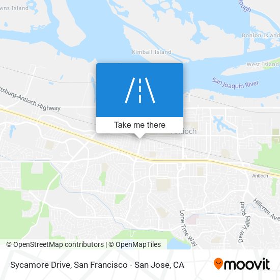 Sycamore Drive map