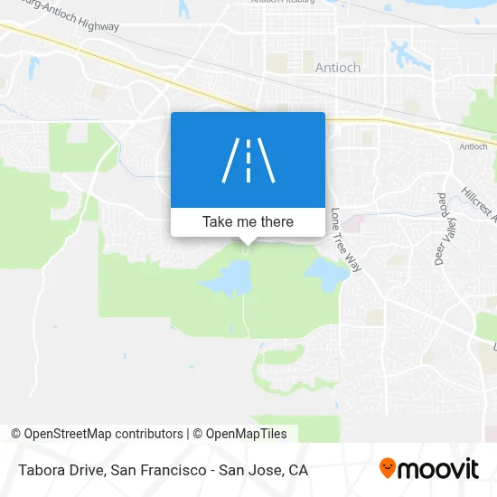 Tabora Drive map