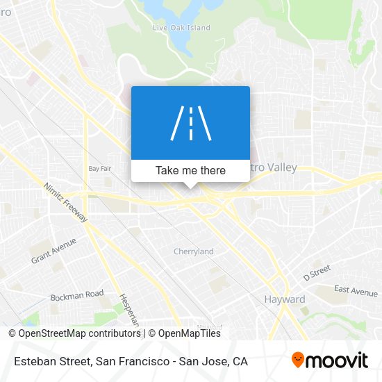 Mapa de Esteban Street