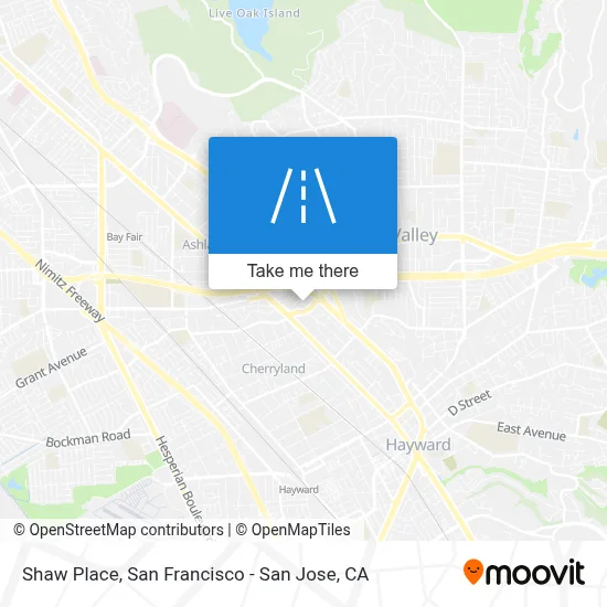 Shaw Place map