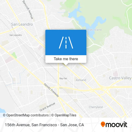 156th Avenue map